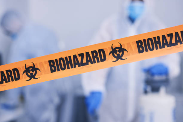Professional Infectious Disease Decontamination technician working in Agoura Hills, CA